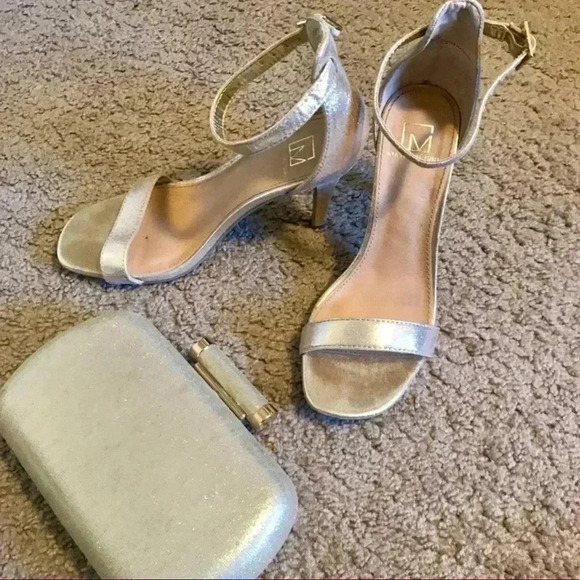 𝅺material Girl Leather High Heels - Picture 1 of 4